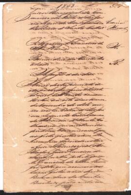 Assignação de Dez Dias de Francisco da Silva Ramos