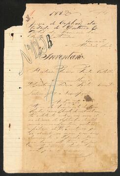 Inventário de Antônio Pereira Pinto