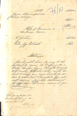 Processo Crime de Pedro Jose Vellarte