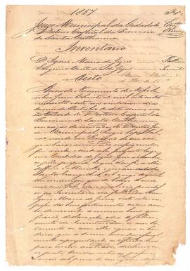 Inventário de Ignes Maria de Jesus