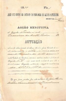 Executivo Fiscal de Francisco da Costa Pereira