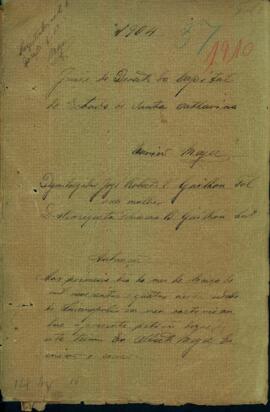 Inventário de José Roberto Vianna Guilhon