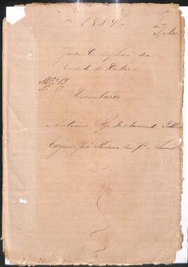 Inventário de Antonio Rosa do Nascimento