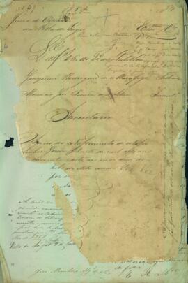 Inventário de Joaquim Rodrigues de Marafigo