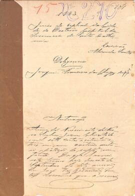 Requerimento de Joaquim Francisco das Chagas
