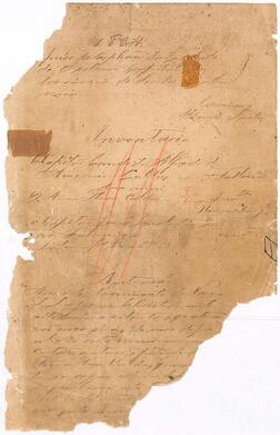 Inventário de Candido Alfredo de Amorim Caldas