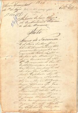 Sequestro de bens de Gaspar Teixeira da Rocha