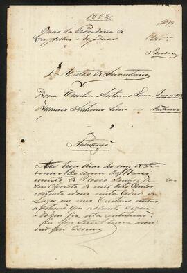 inventário de Damaso Antunes Lima