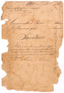 Inventário de de Guiomar Maria Pereira