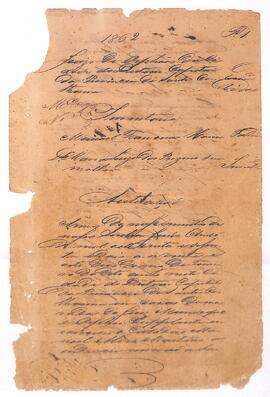 Inventario de Manoel Francisco Xavier