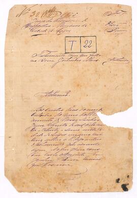 Testamento de Gertrudes Alves