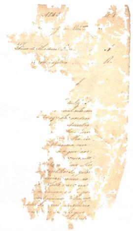 Libelo Cível de João Francisco de Oliveira
