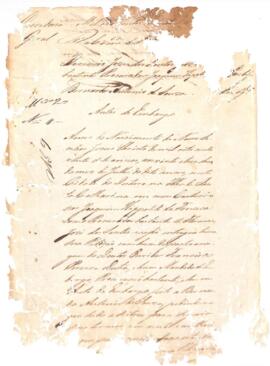 Embargo de Bernardo Antônio de Souza