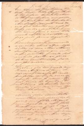 Testamento de Gabriel José da Cunha