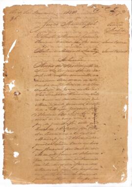 Inventário de Manoel Gomes de Oliveira