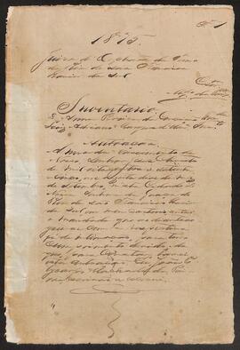 Inventário de Anna Pereira da Conceição