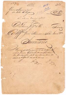 Inventário de Libania Joaquina de Liz