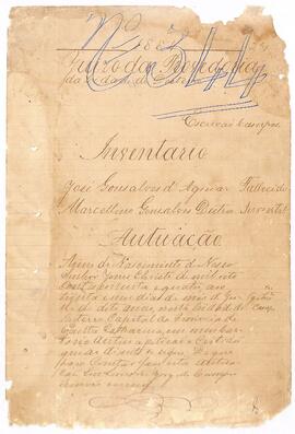 Inventário de José Gonçalves de Aguiar