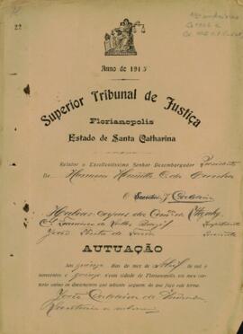 Habeas Corpus de Francisco de Salles Brazil