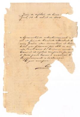 Inventário de Candido Machado Severino