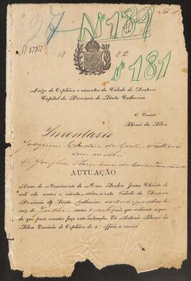 Inventário de Joaquim Cardoso da Costa