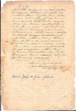 Inventário de Maria Josefa de Jesus