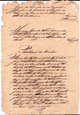 Prestação de Contas de Ignacio Jose da Silva