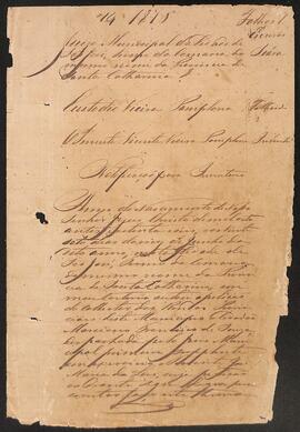 Inventário de Custodio Vieira Pamplona