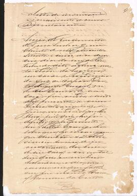 Inventário de Antônio de Espindola