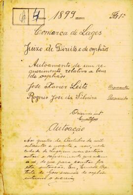 Requerimento de José Xavier Leite
