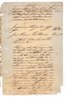 Testamento de Joaquina Perpétua de Jesus