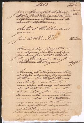 Inventário de José da Silva Leite