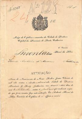 Inventário de Irineo Antônio de Amorim