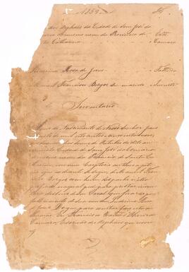 Inventário de Ludovina Rosa de Jesus