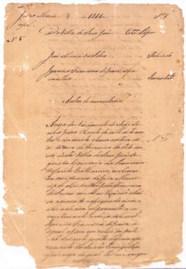 Inventário de José Maria dos Santos