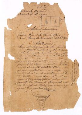 Inventário de Valério Ozorio de Santa Clara