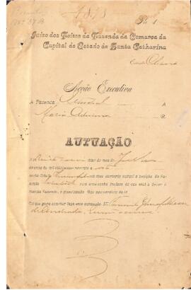 Executivo Fiscal de Maria Adriana