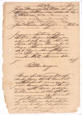 Inventário de José Pereira de Souza