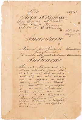 Inventário de Jacintha Augusta da Conceição