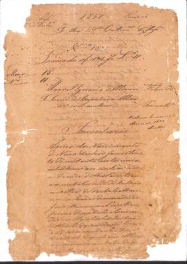 Inventario de Manoel Ignacio d'Oliveira