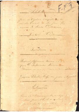 Inventário de Frederico Affonso de Barros