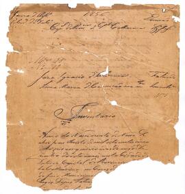 Inventário de José Ignacio de Oliveira