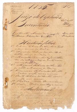 Inventário de Fortunata Maria da Conceição