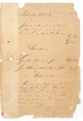 Inventário de Geralda Ignacia de Jesus