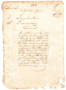Juramento de Alma de Francisco Jozé dos Santos
