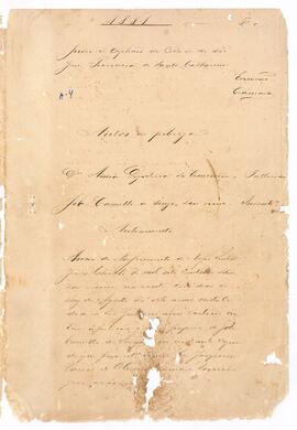 Inventário de Anna Dezideria da Conceição