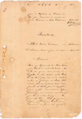 Inventário de Alberto Martins Linhares