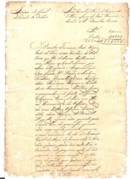 Juramento de alma de João Ferreira contra Demétrio Corrêa