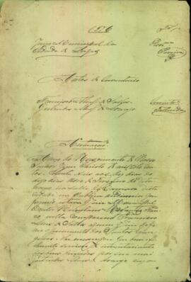 Inventário de Gertrudes Alves de Araújo.