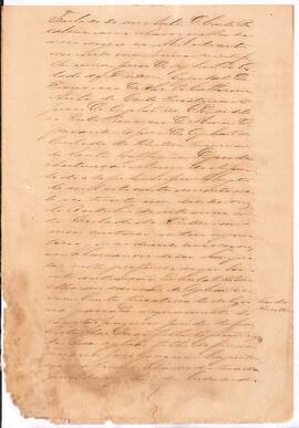 Carta Precatória de Joaquim José dos Passos